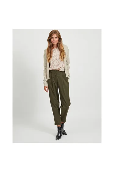 Cropped Open Cardigan