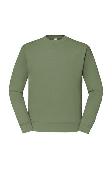 Fruit of the Loom Mens Classic 80/20 Set-in Sweatshirt - Classic Olive