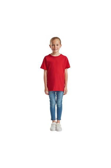 Fruit of the Loom Childrens/Kids Original T-Shirt - Red