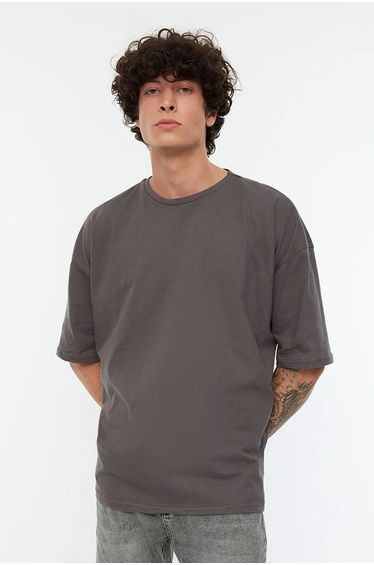 T-Shirt - Gray - Oversize