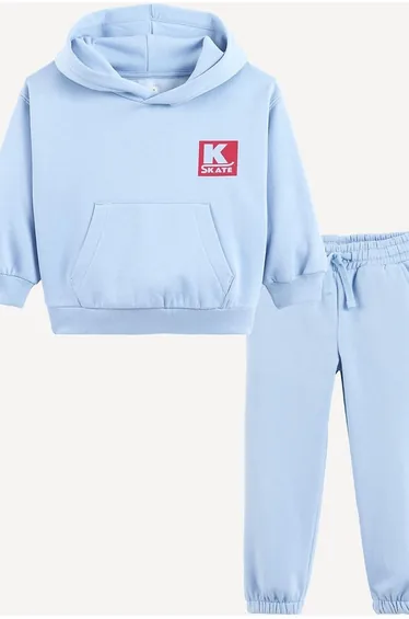 Fleece Hoodie/Joggers Outfit