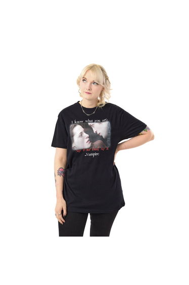 Twilight Womens/Ladies Vampire Short-Sleeved T-Shirt - Black