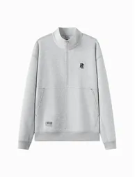 Men's Graphic Half Zip Sweatshirt
