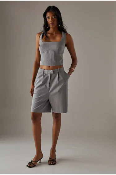 Tailored Square Neck Corset