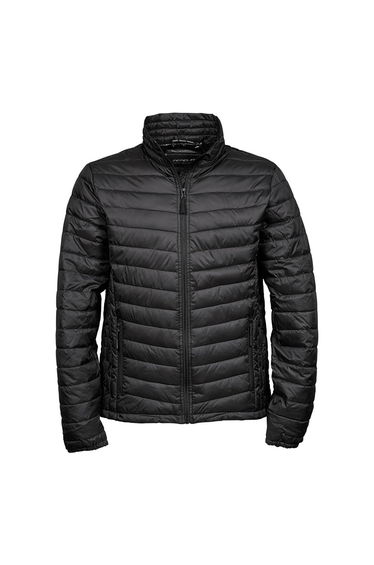 Tee Jays Mens Padded Zepelin Jacket - Black