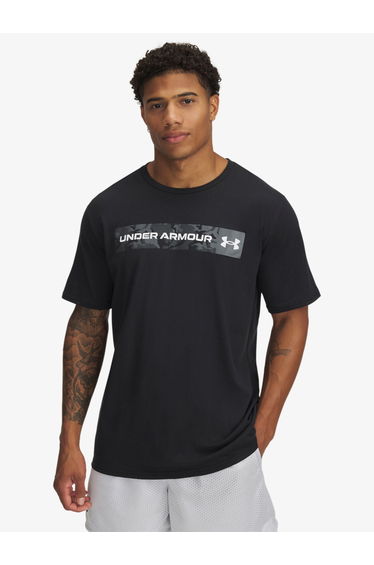 Men Camo Chest Stripe T-Shirt