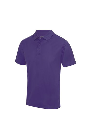 AWDis Just Cool Mens Plain Sports Polo Shirt - Purple