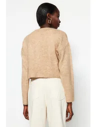 Cardigan - Beige - Regular fit - 3