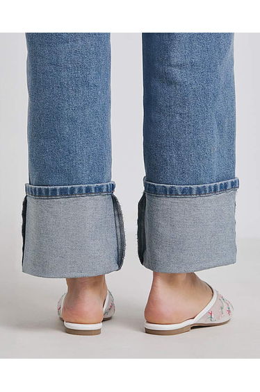 Embroidered Detail Mule Ex Wide product thumbnail 3