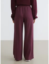 Women's Straight Wide Leg Sweatpants - 3