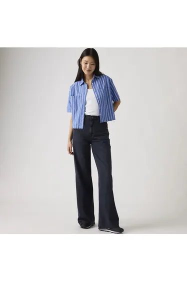 Cinch Wide Leg Jeans