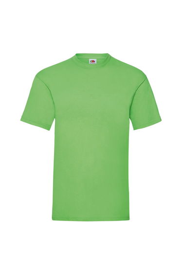 Fruit Of The Loom Mens Valueweight Short Sleeve T-Shirt - Lime