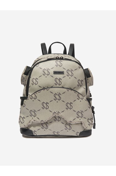 Kids Double Money Savage Backpack in Grey