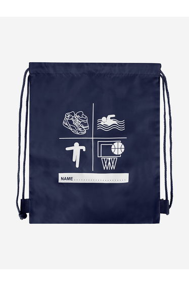 Zeco Kids School Premium Printed PE Bag in Navy (40cm)