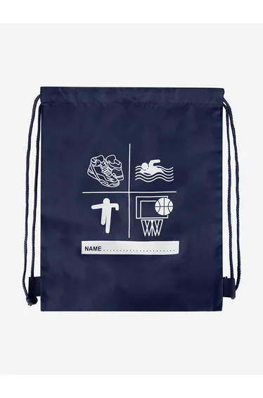 Zeco Kids School Premium Printed PE Bag in Navy (40cm)