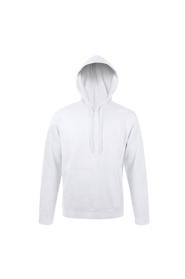 SOLS Snake Unisex Hooded Sweatshirt / Hoodie - White