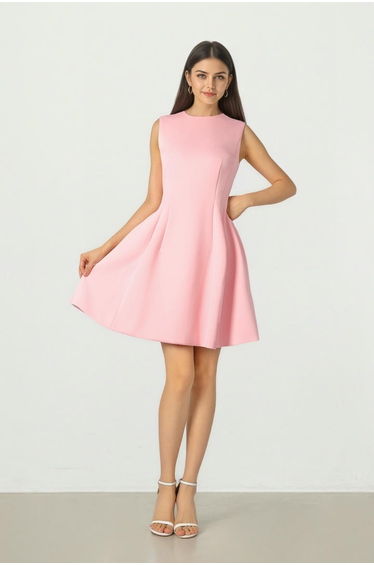 Structured Neoprene Dress