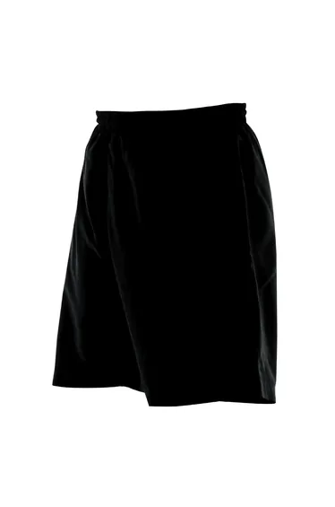 Finden & Hales Mens Microfibre Sports Short - Black