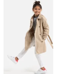 Cotton Belted Trench Coat