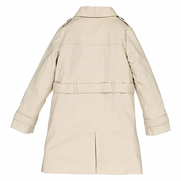 Cotton Belted Trench Coat - 2