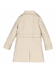 Cotton Belted Trench Coat - 2