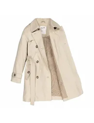 Cotton Belted Trench Coat - 3