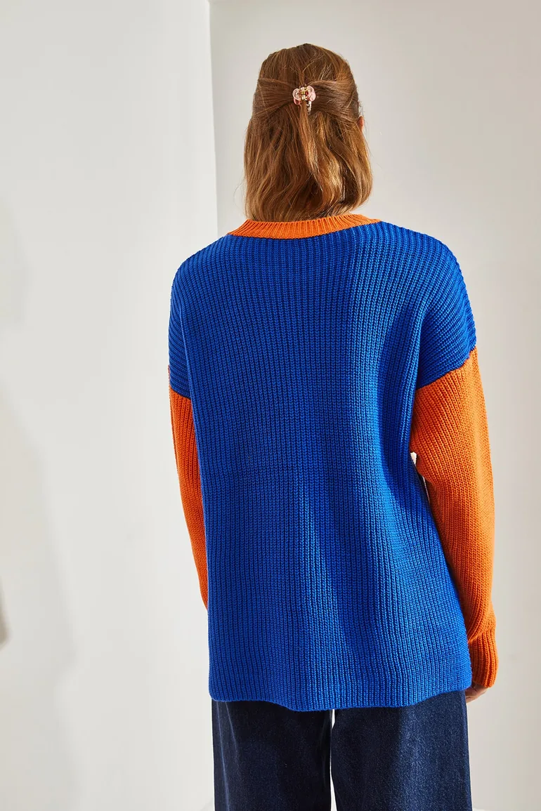 Women's Thessaloniki Knit Crew Neck Knitwear Sweater - 3