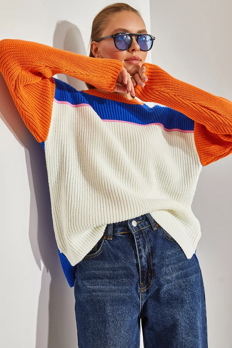 Women's Thessaloniki Knit Crew Neck Knitwear Sweater