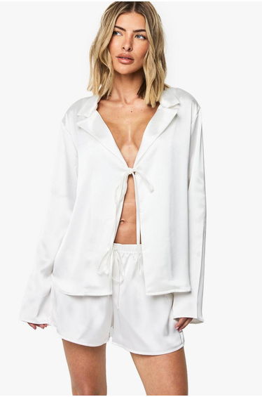 Bridal Satin Shirt