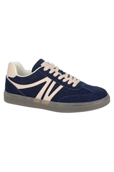 Cipriata Womens/Ladies Redea Microsuede Trainers - Navy