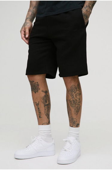 Tall Loose Fit Mid Length BM Signature Shorts