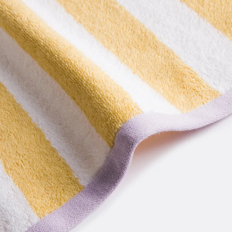 منشفة إستحمام قطن مخططة - 4