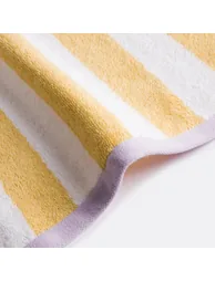 منشفة إستحمام قطن مخططة - 4