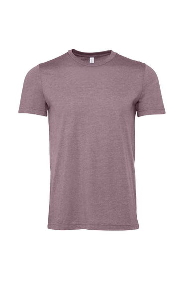 Bella + Canvas Adults Unisex Heather CVC T-Shirt - Purple Heather
