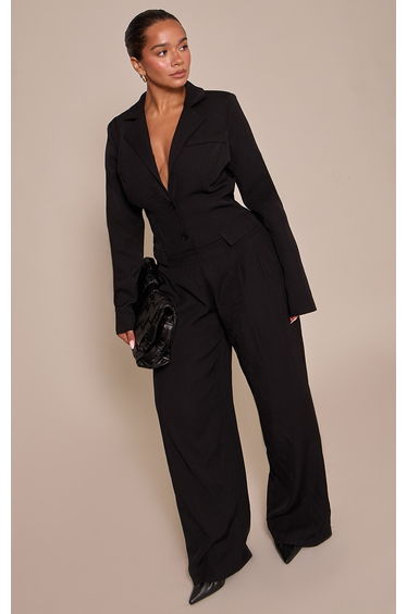 Shape Black Tailored Woven Jumpsuit