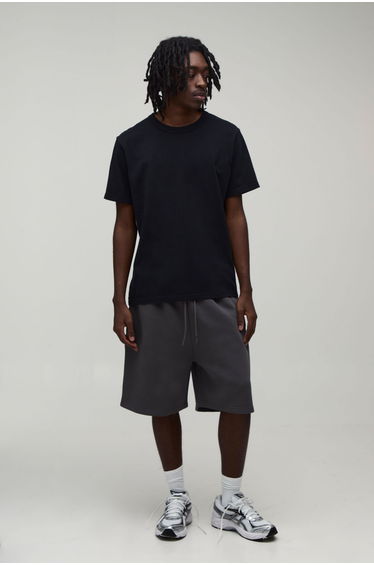 Essential Baggy Fit Mid Length Short - grey
