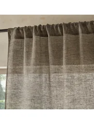 Fishoyi 100% Linen Curtain - 2