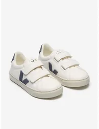 حذاء رياضة ولادي جلد - أبيض - 1