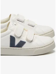 حذاء رياضة ولادي جلد - أبيض - 3