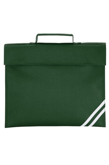 Quadra Classic Book Bag - 5 Litres (Pack of 2) - Bottle Green