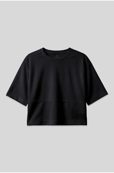 TOMMY Oversized Polyester Crew Neck T-Shirt With Pocket