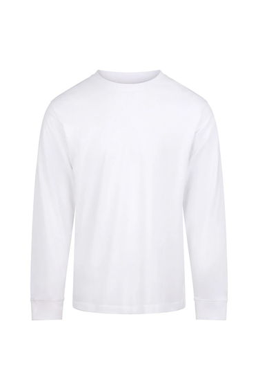 Awdis Unisex Adult Long-Sleeved T-Shirt - Arctic White