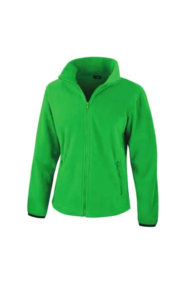 Result Core Womens/Ladies Norse Fashion Outdoor Fleece Jacket - Vivid Green