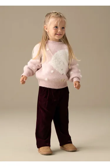 Chloe Velvet Wide Leg Trouser