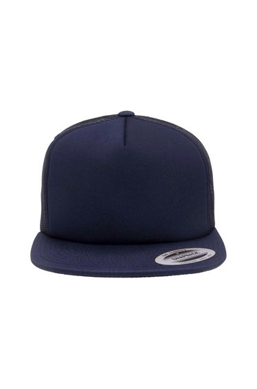 Flexfit By Yupoong Foam Trucker Cap - Navy