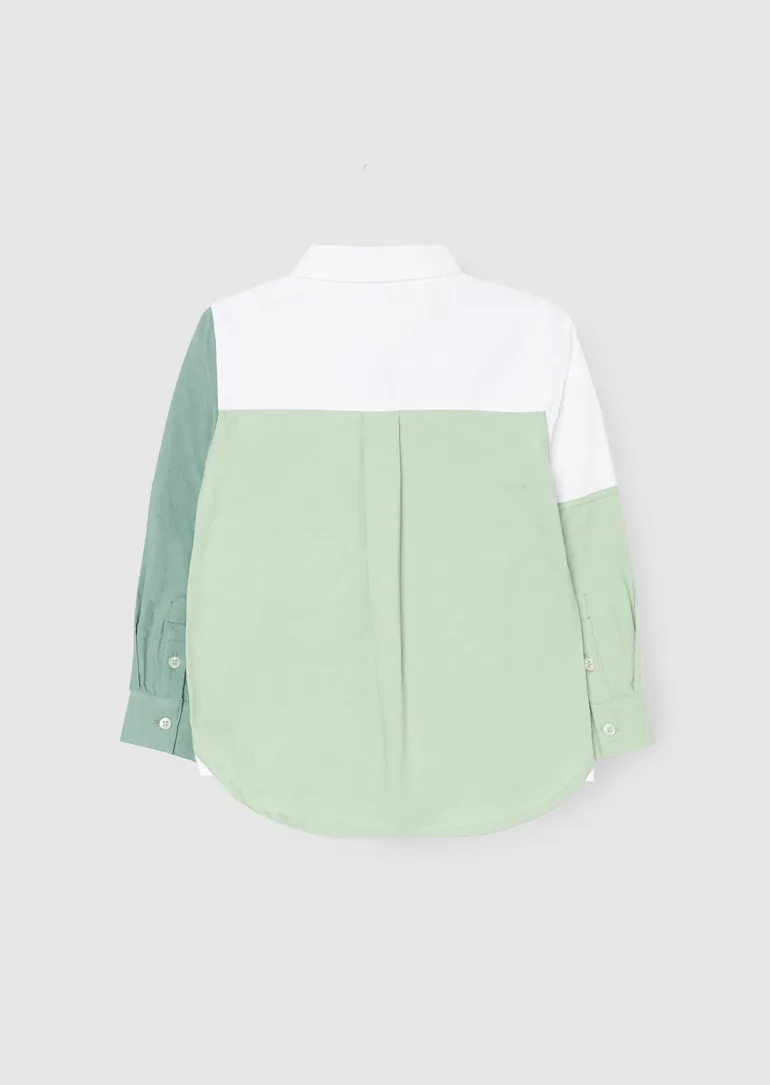 Jude Colour Block Oxford Shirt - 5