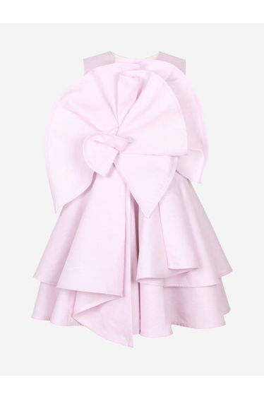 Jessie And James Girls Merry Go Round Dress in Pink