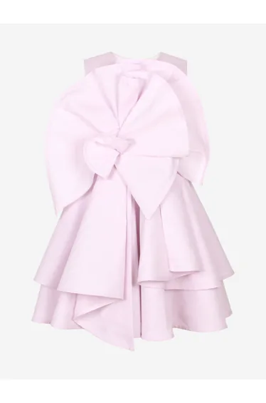 Jessie And James Girls Merry Go Round Dress in Pink