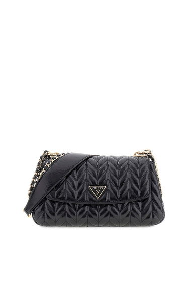 Cheryl Quilt Convertible Xbody Flap Black