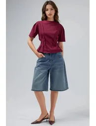 Fitted Crew Neck T-Shirt